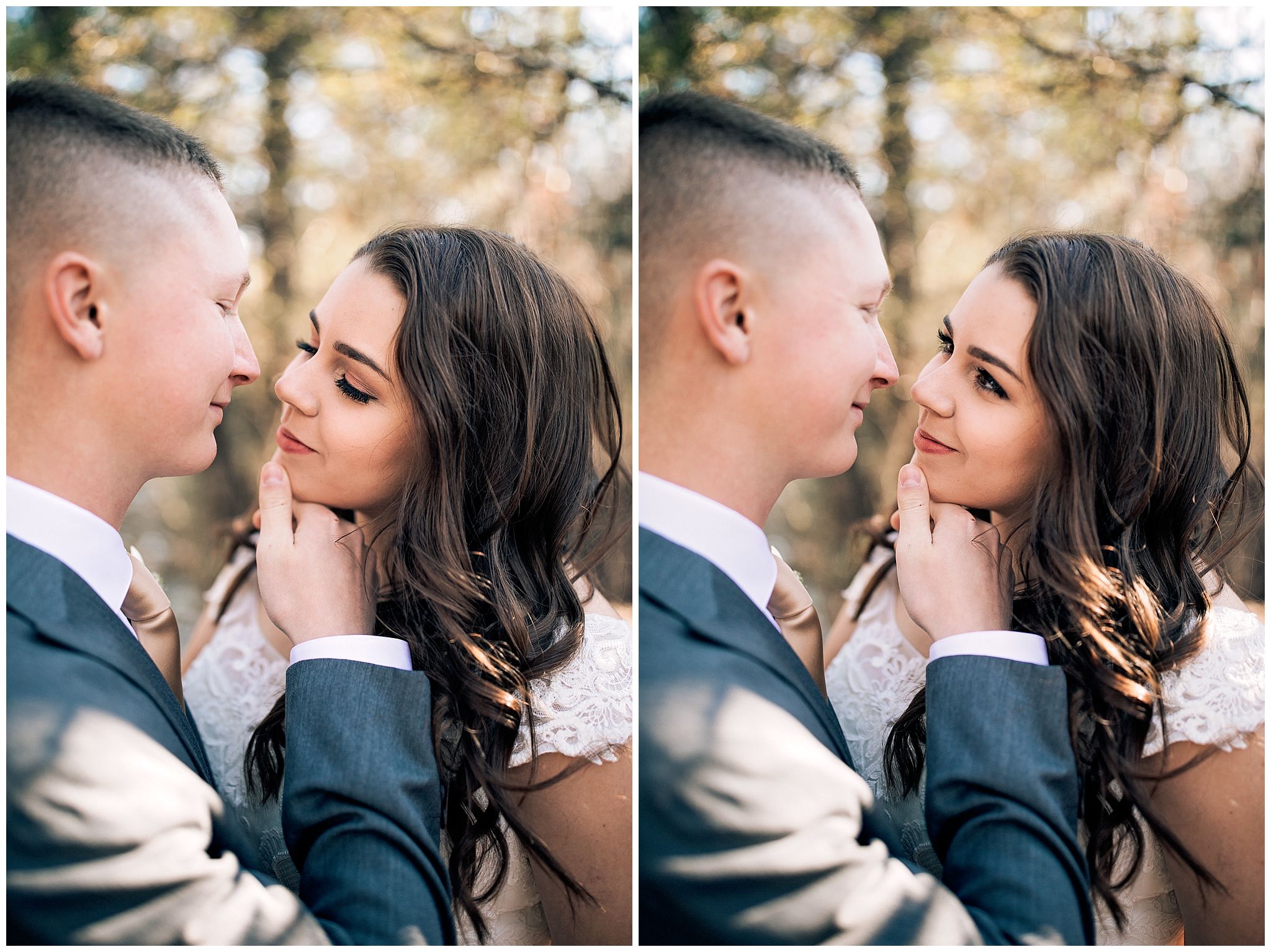 First look of Bride and Groom in Dallas Texas