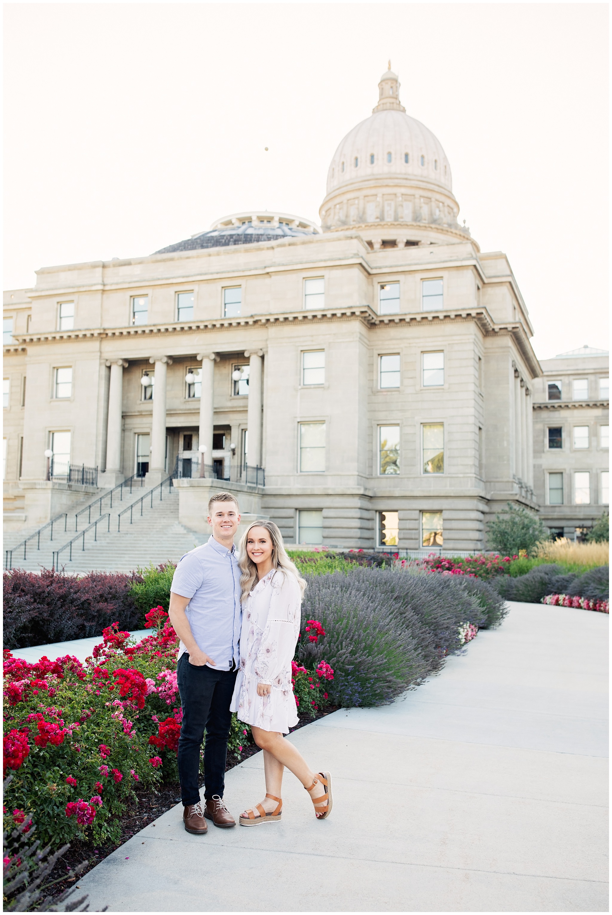 Summer engagement session in Idaho