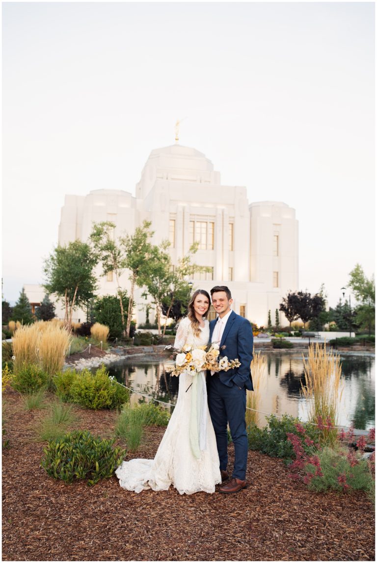 Meridian Temple LDS Wedding