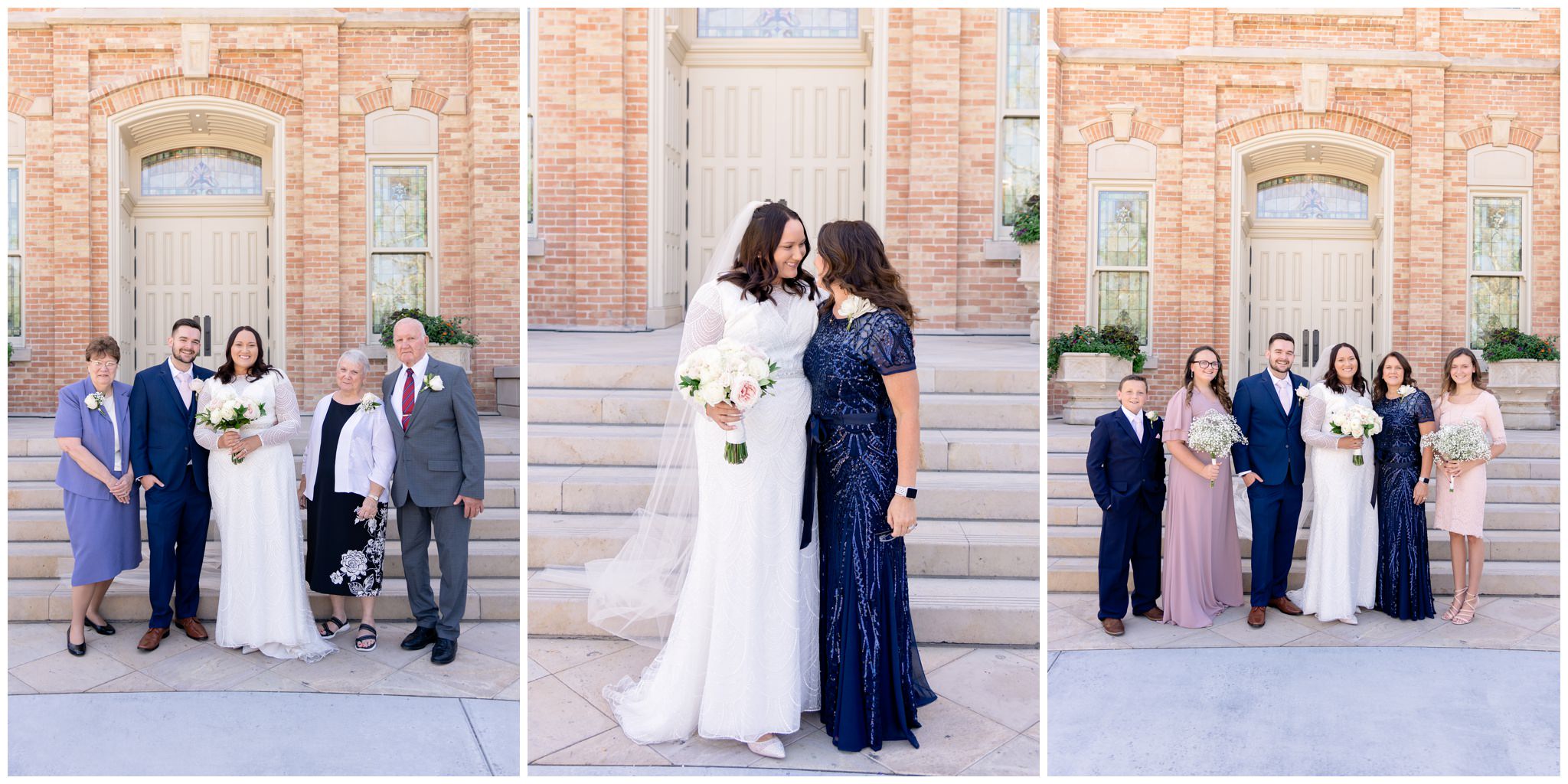 Provo City Center Temple Group pictures in Utah valley