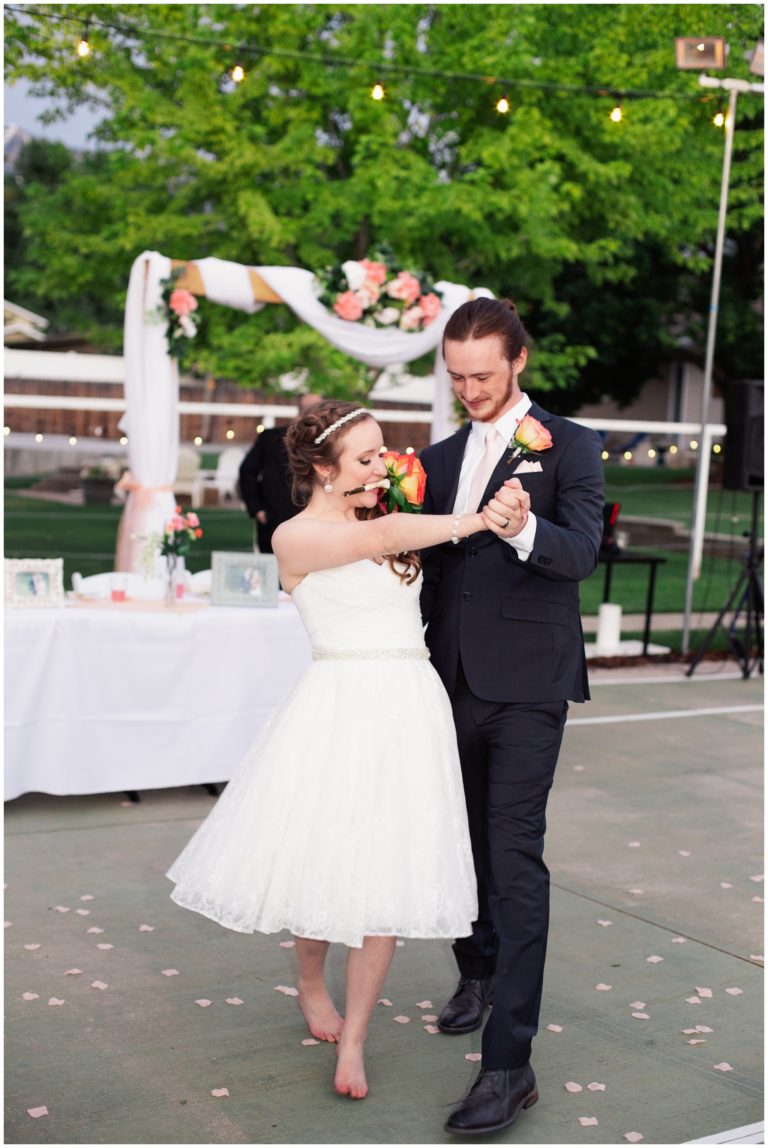 Salt Lake City Outdoor Summer Wedding