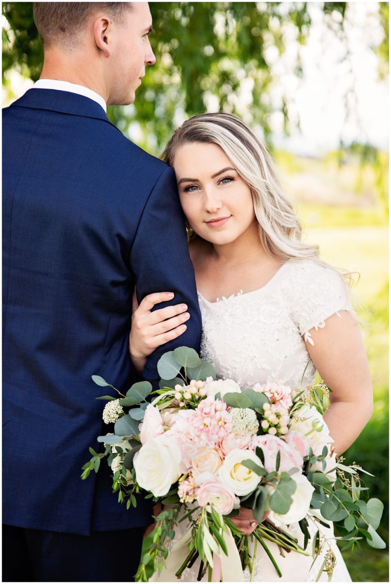 SLC Temple | Sleepy Ridge Wedding |Garden Room