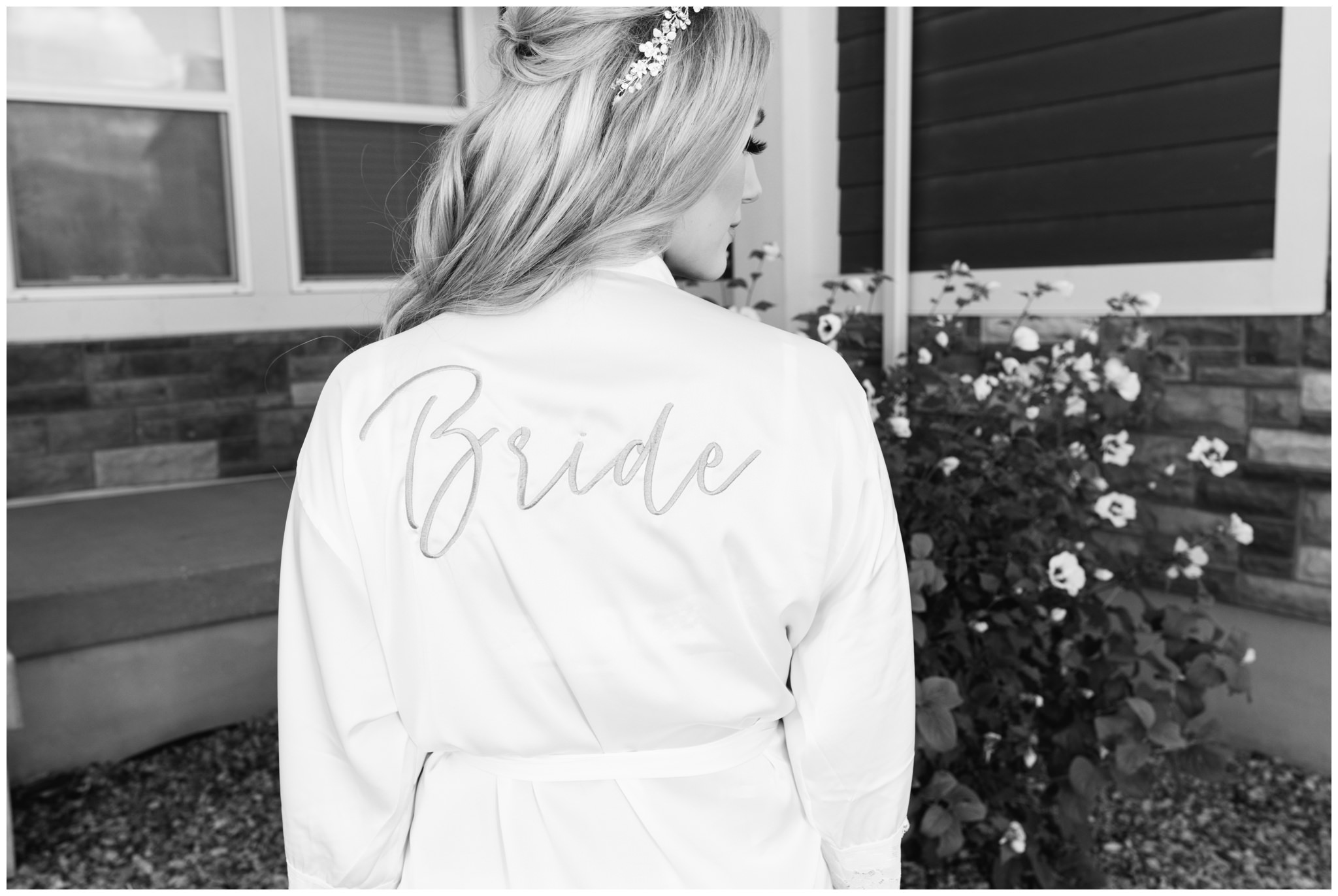 Bride robe