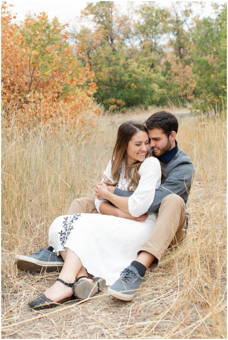 Squaw Peak Fall Engagement Session