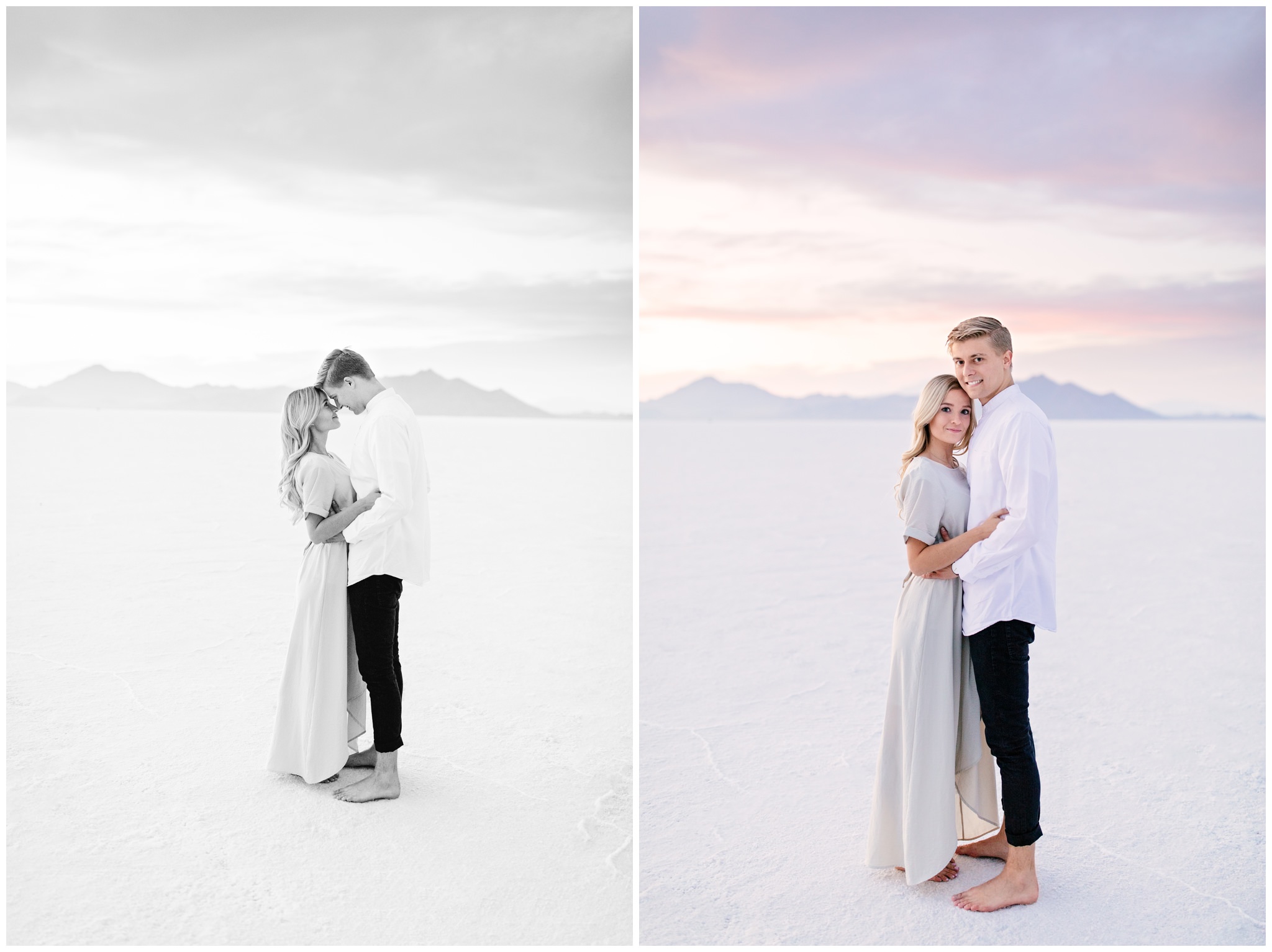 beautiful sky engagement session