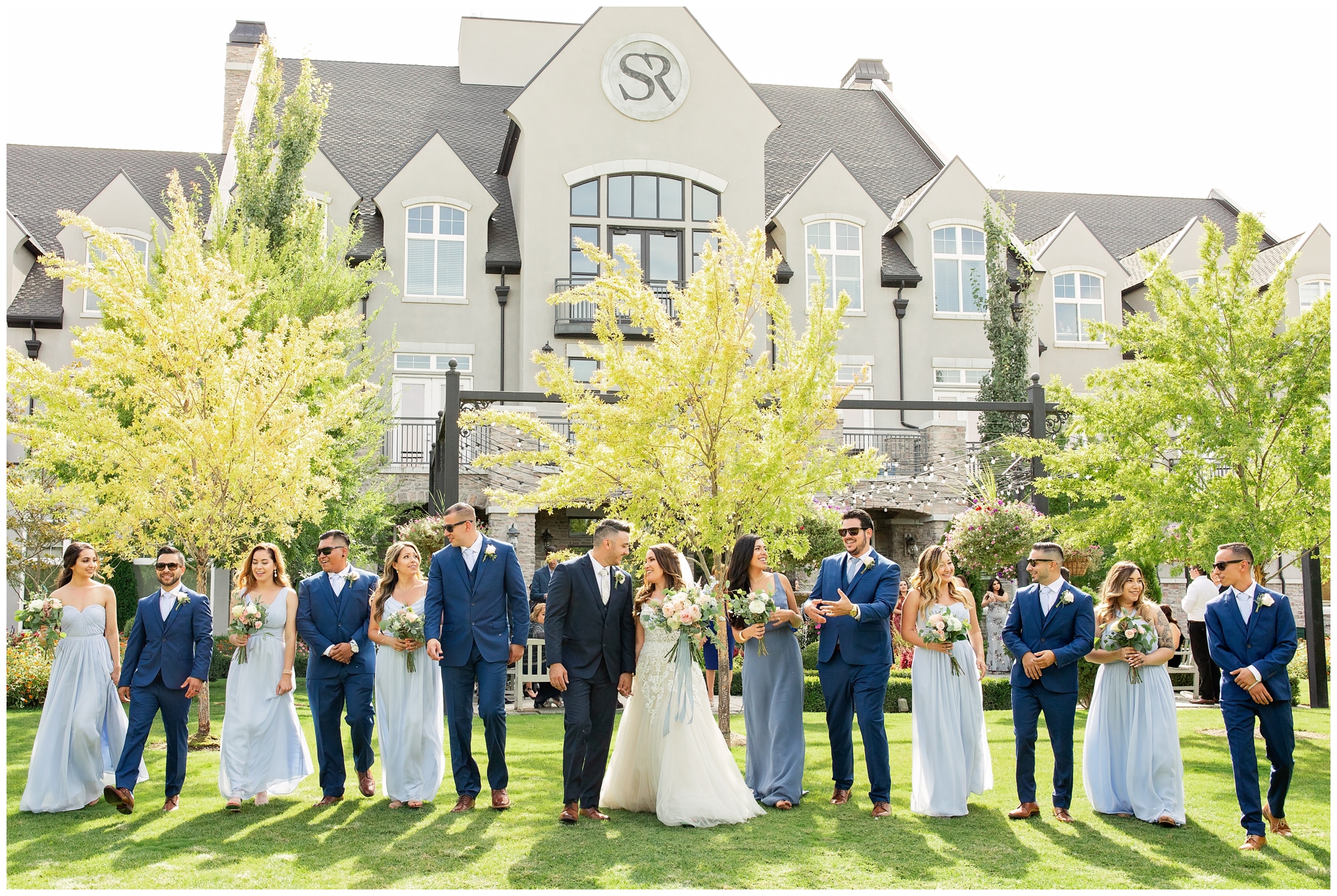 Wedding Party photo at Sleepy Ridge Wedding Venue