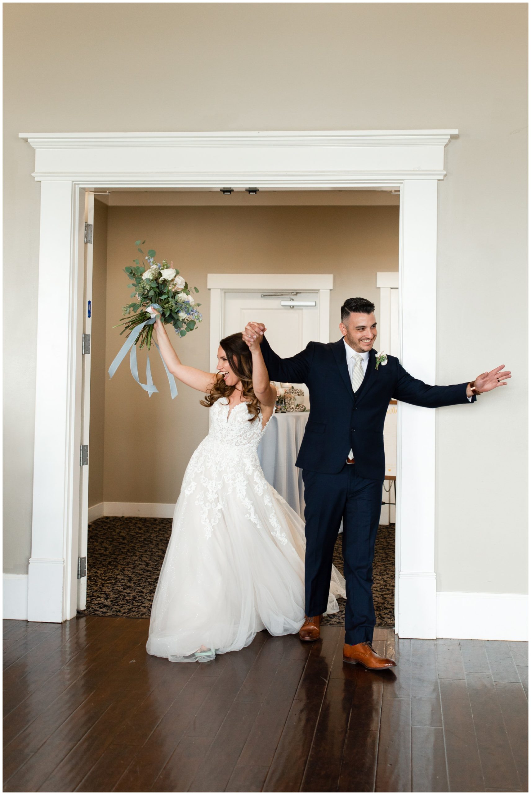 Bride and Groom wedding at Sleepy Ridge Wedding Venue