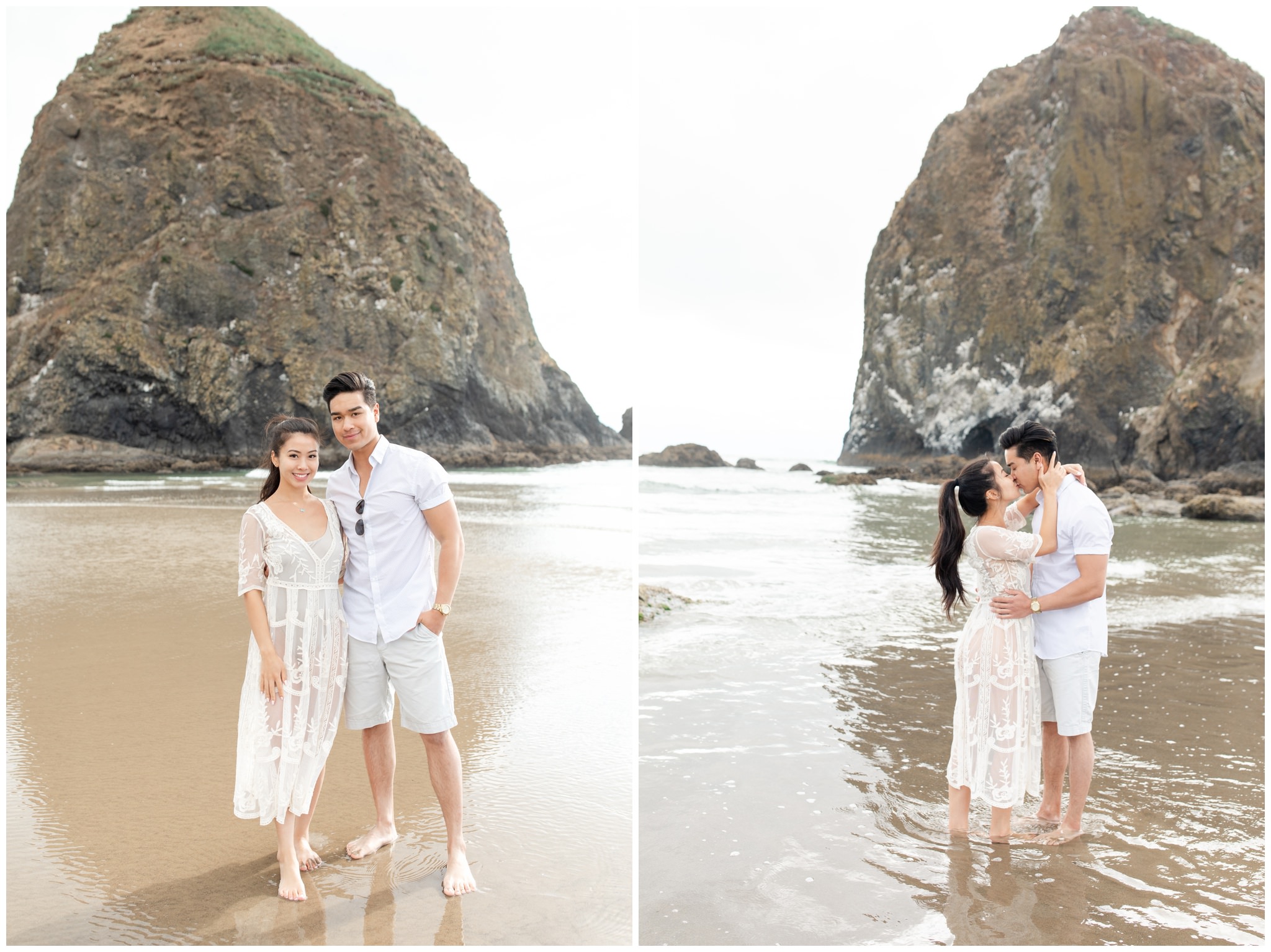 Cannon Beach engagements