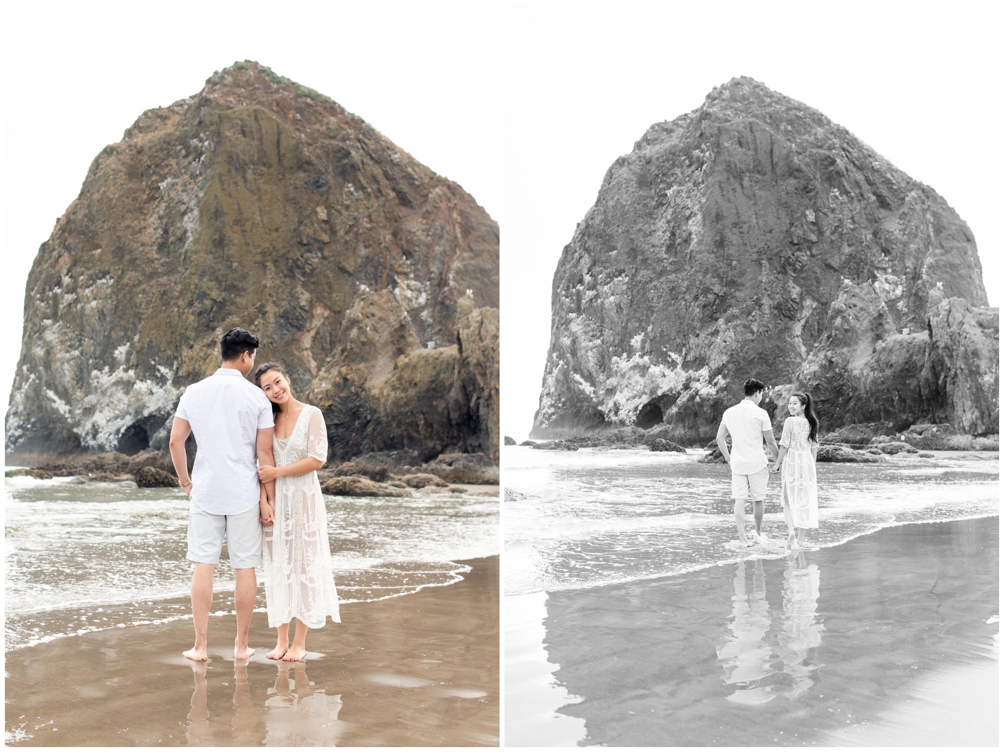 Oregon Coast beach engagements