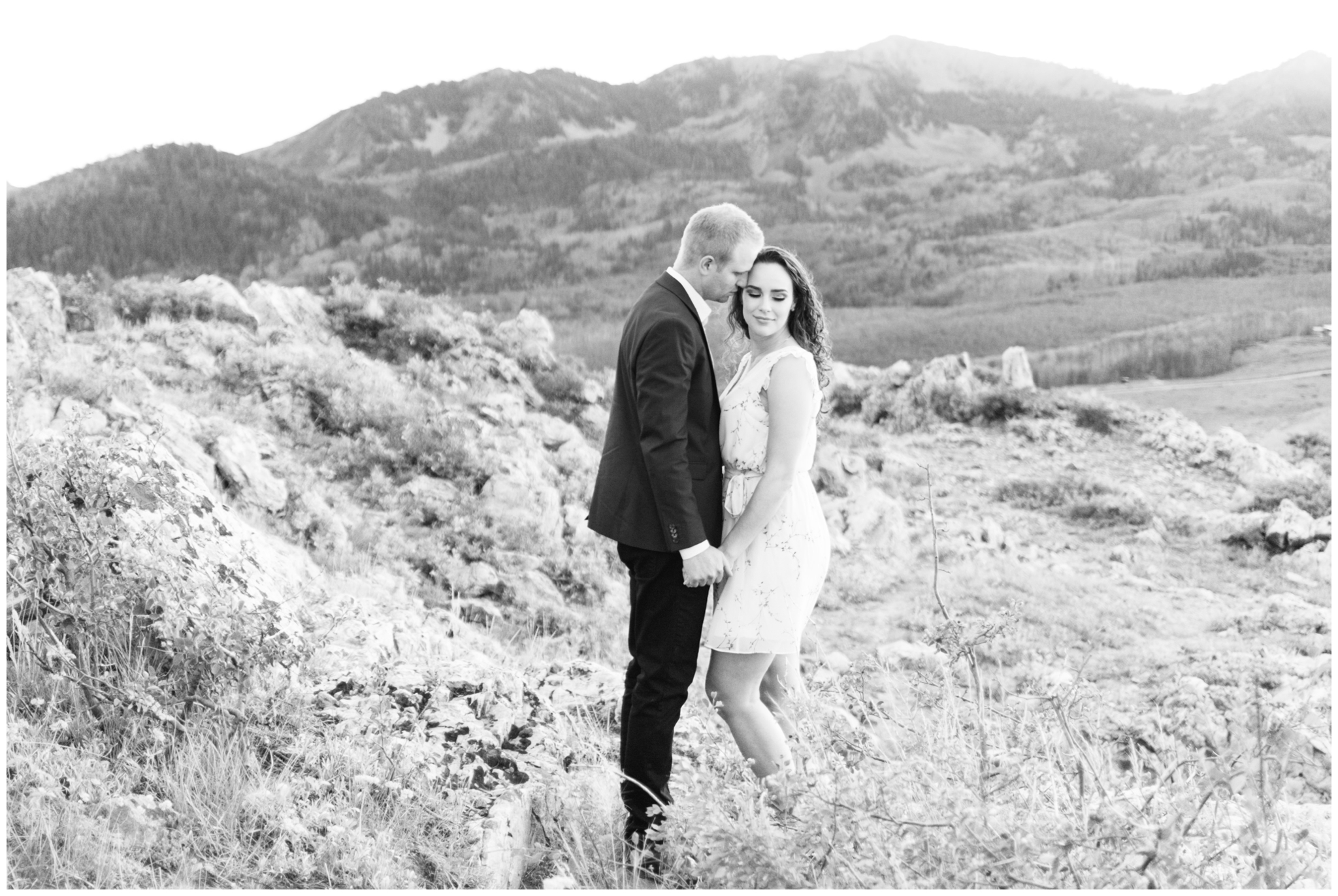Engagement photos in Park City Utah