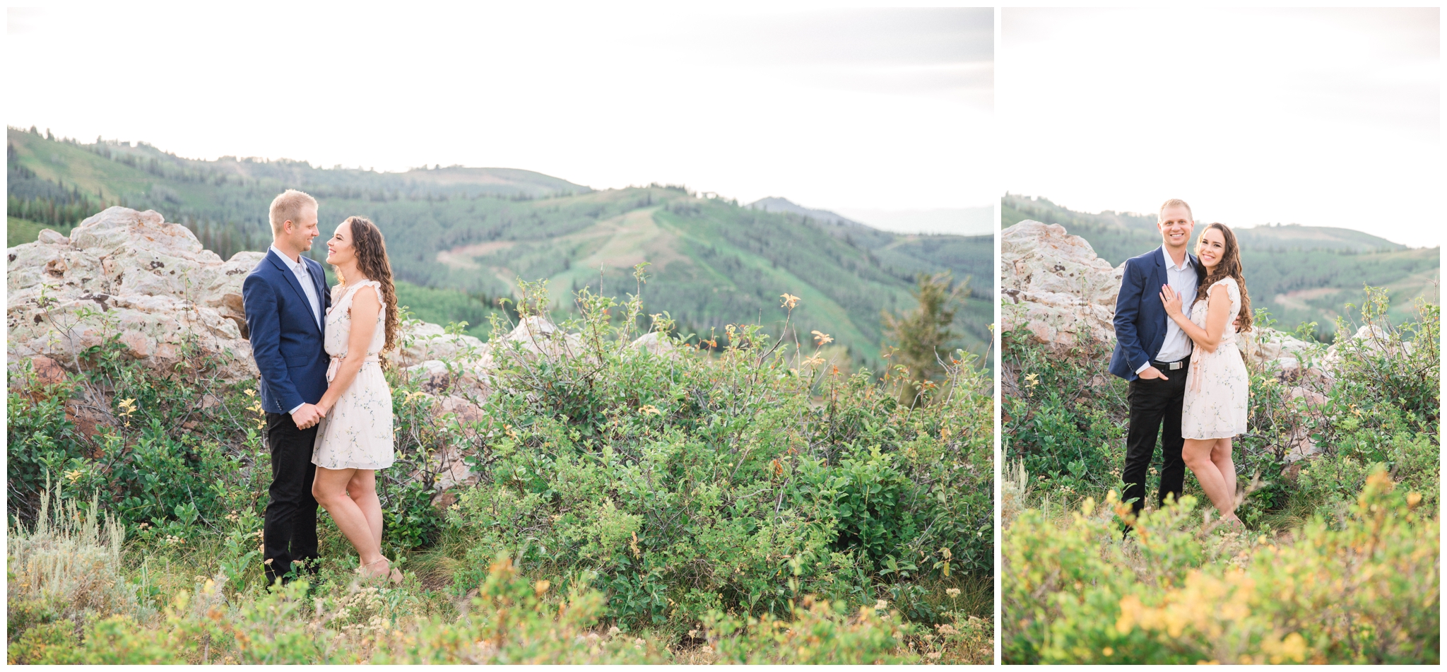 Park City Utah Engagement pictures