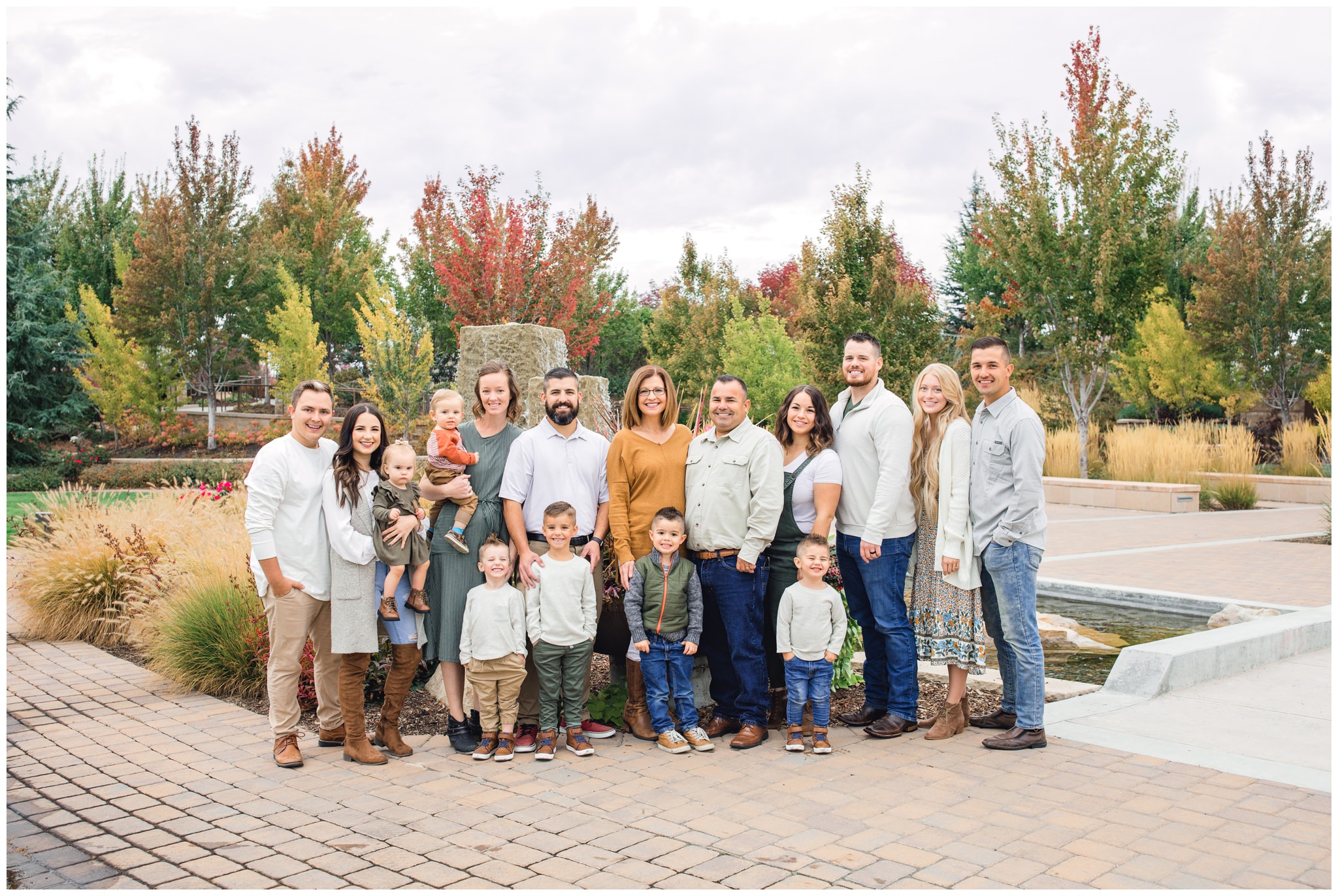 Extended family session in idaho falls idaho