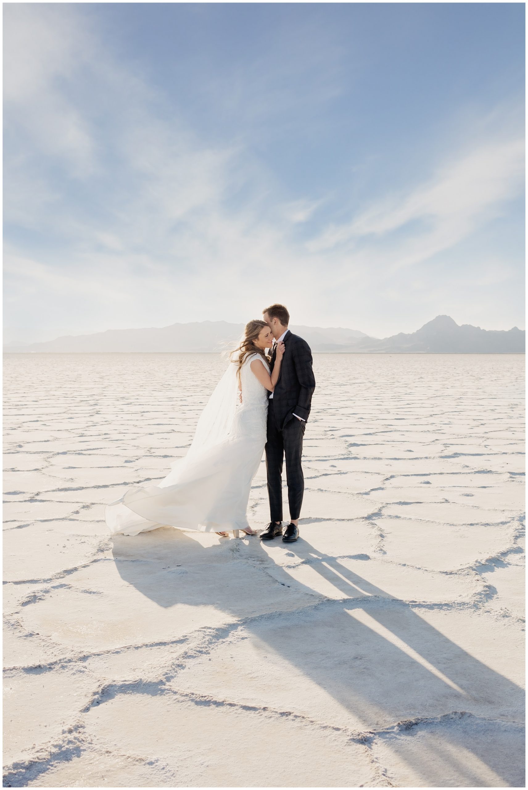 Summer pictures at the Salt Flats near Salt Lake City