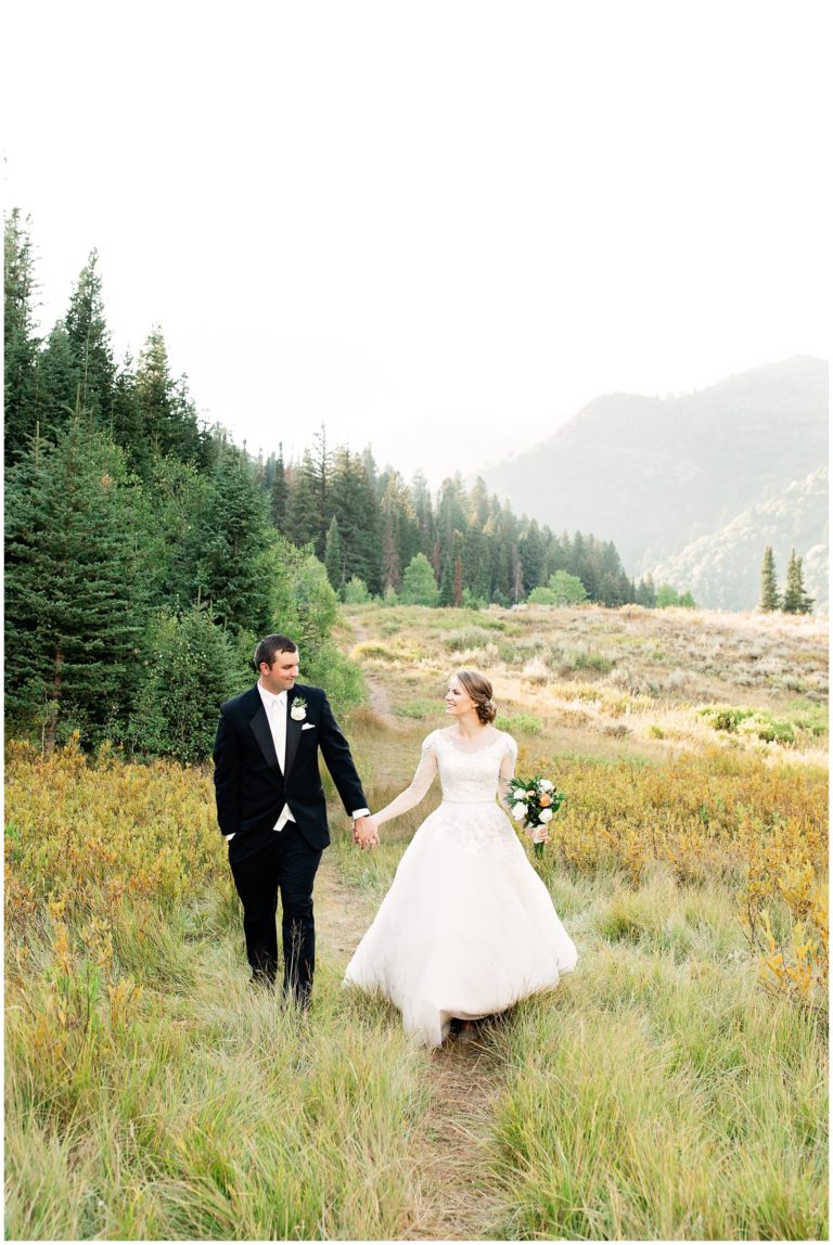 Jordan Pines Summer Bridal Session | Utah