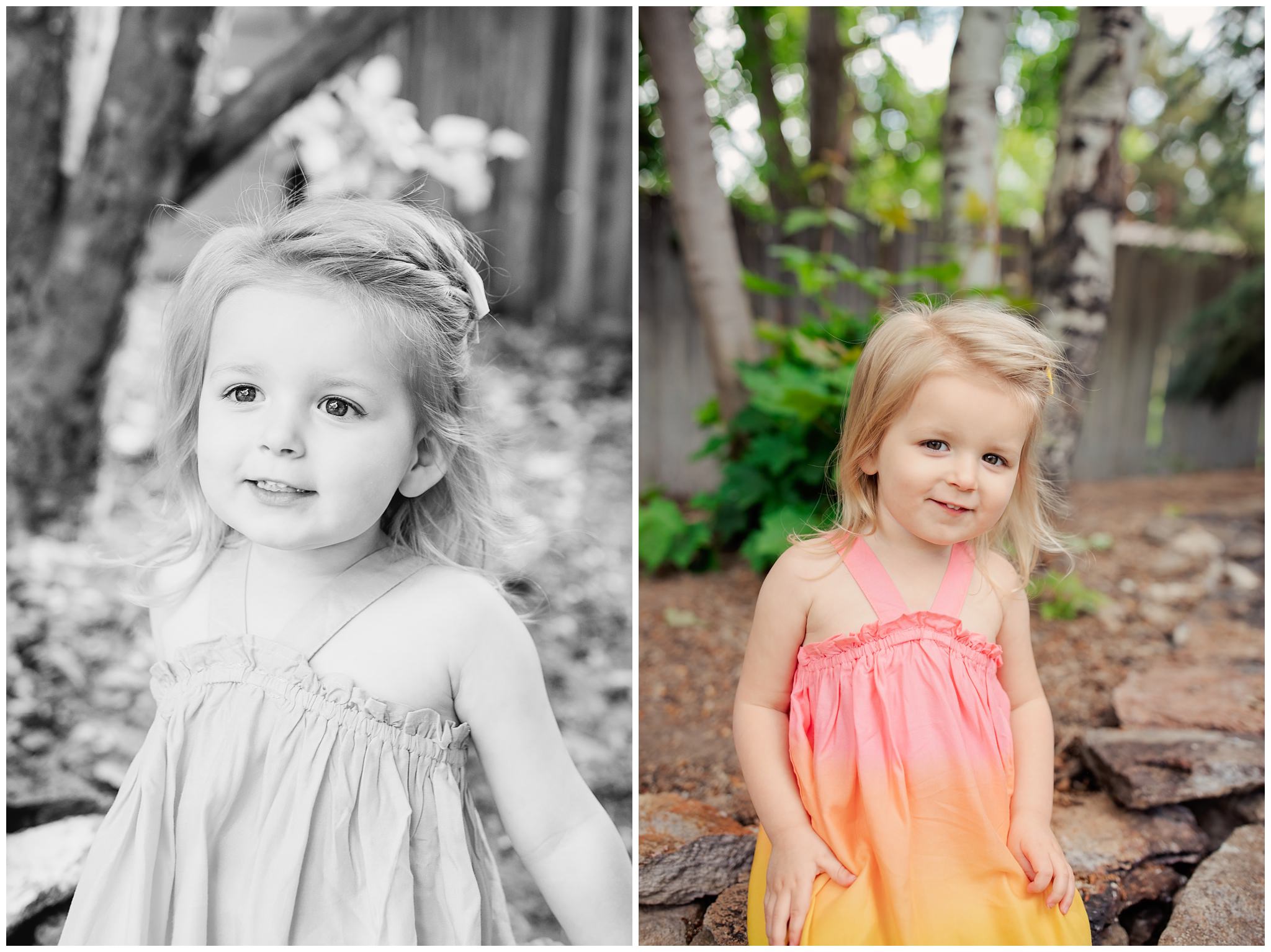 Portraits of toddler near texas tech